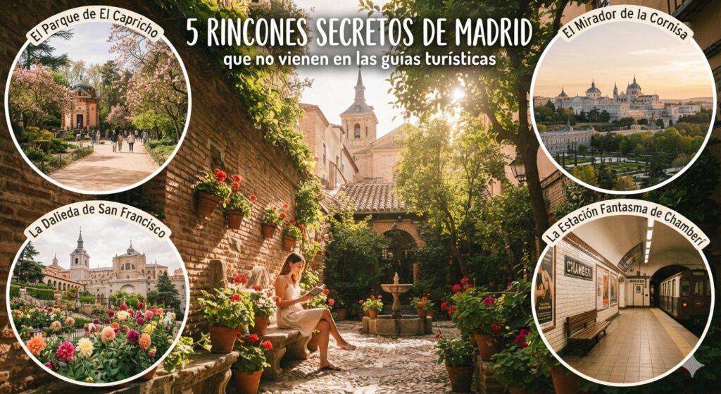 5 Rincones secretos de Madrid que no vienen en las guías turísticas
